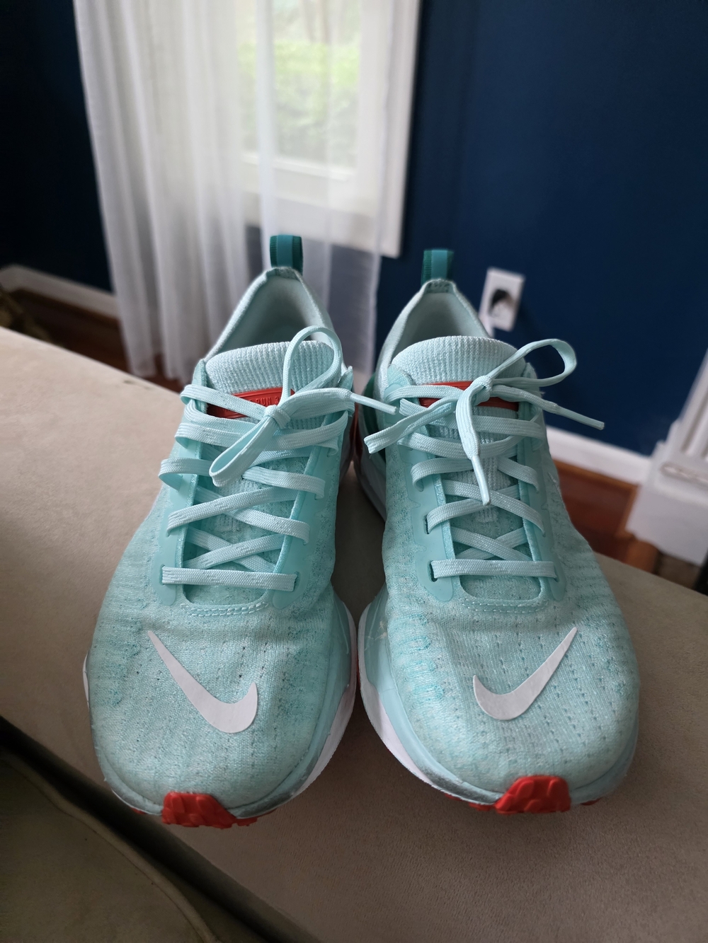Nike Kids' Mint Green Athletic Sneakers